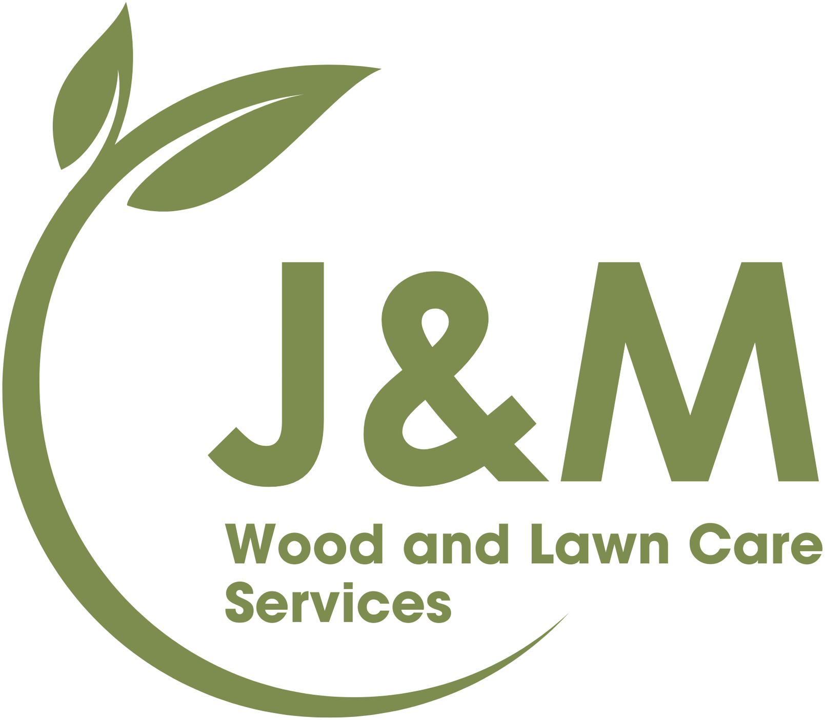 J&M Wood and Lawn Care Services logo
